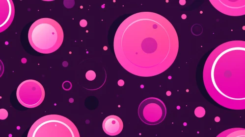 Pink and Purple Abstract Circle Background