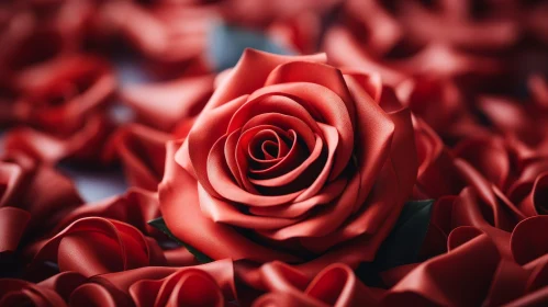Captivating Red Rose Bloom - Stunning Floral Photography