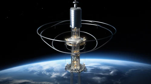 Futuristic Space Elevator for Earth-Space Transport