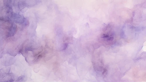 Purple Watercolor Background - Serene and Ethereal