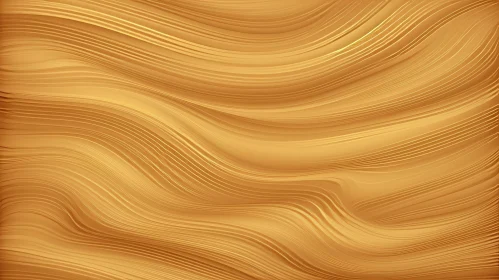 Golden Waves Seamless Pattern for Digital Projects