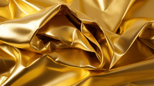 Luxurious Gold Satin Fabric - Elegance and Beauty