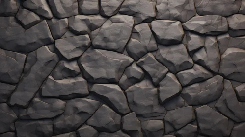 Dark Grey Stone Wall Texture