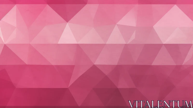 Pink Polygonal Background - Textured and Versatile AI Image
