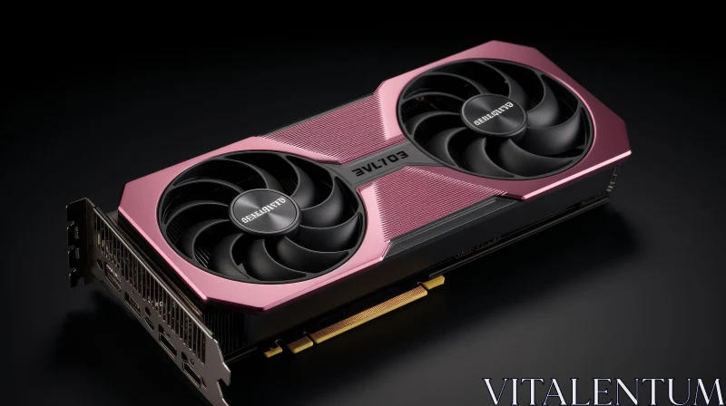 Colorful GeForce RTX 3060 Ti Graphics Card with Fans AI Image