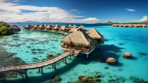 Overwater Bungalow Resort in Bora Bora | French Polynesia Beauty