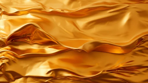 Golden Silk Fabric - Luxurious Texture for Design Projects