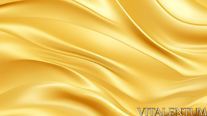 Liquid Gold Texture - Seamless Background for Design Projects AI Image