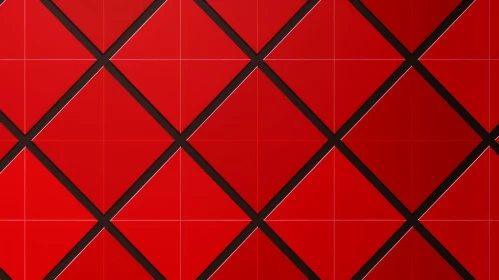 Red and Black Geometric Diamond Pattern for Backgrounds and Textures