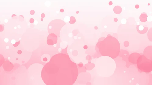 Pink Circles Gradient Background