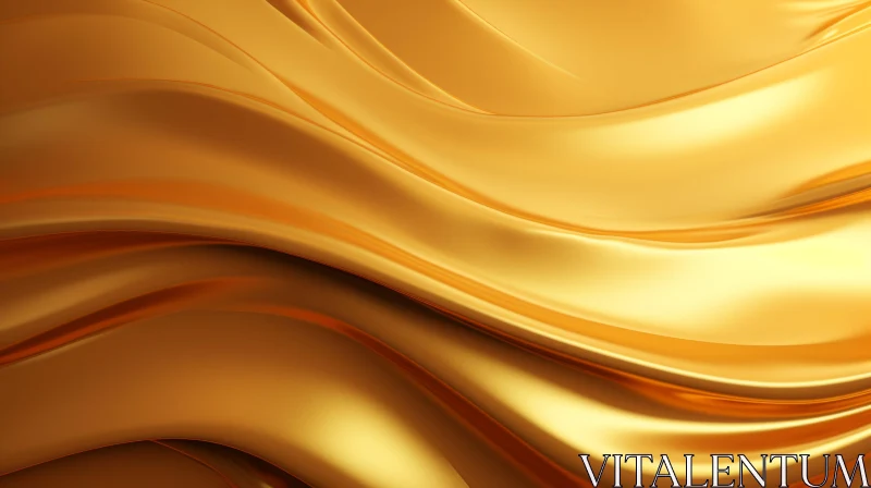AI ART Luxurious Gold Fabric Background