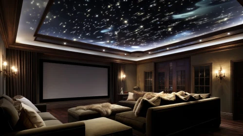 Luxurious Home Theater for Relaxation & Entertainment