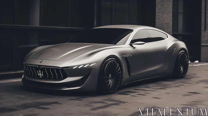 Maserati Evora Concept Car 2016 | Futuristic Industrial Design AI Image