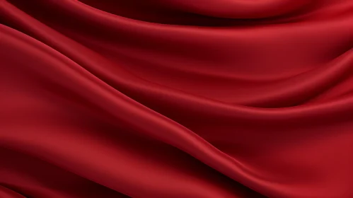 Luxurious Red Silk Fabric Texture for Background Use