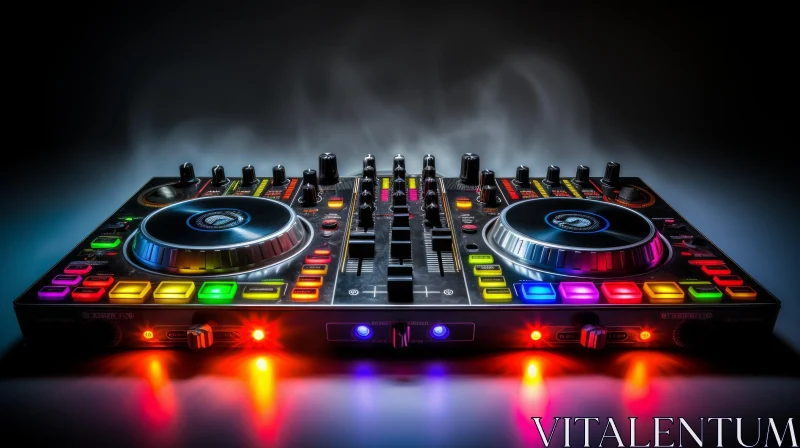 DJ Controller - Music Mixing Equipment AI Image