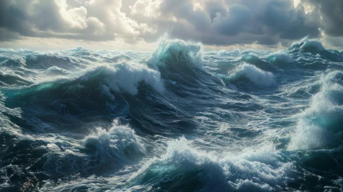 Rough Sea Storm: Nature's Power and Beauty Captured