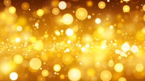 Golden Bokeh Background - Elegant Warmth for Projects