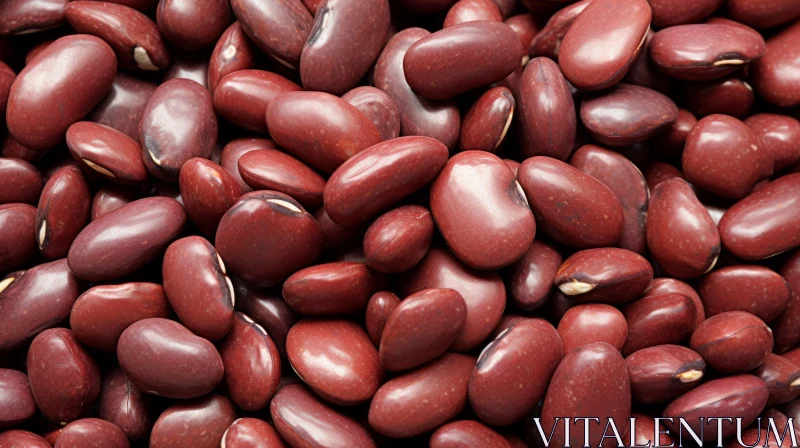 Dark Red Kidney Beans - Organic and Healthy Food AI Image