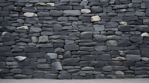 Gray Stone Wall Composition
