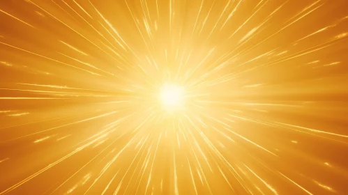 Yellow Light Rays Background