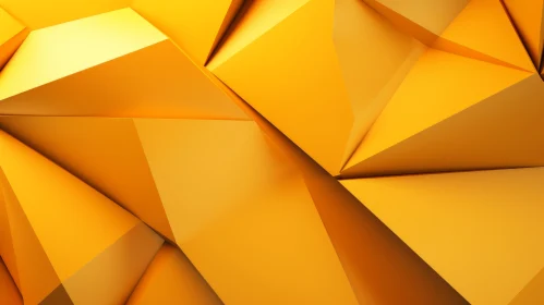 Yellow Geometric Abstract Background