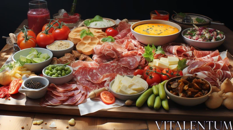 Exquisite Food Still Life Composition