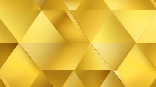 Golden Geometric 3D Rendering