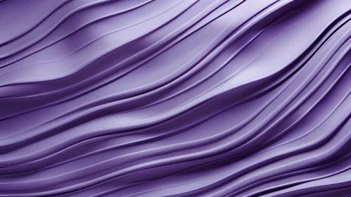 Purple Wavy 3D Rendering Background