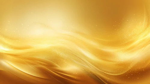 Luxurious Golden Background with Wave Pattern