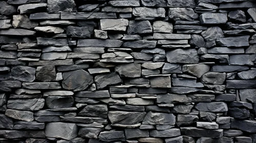 Dark Gray Stone Wall Texture