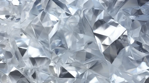 Silver Foil Abstract Background