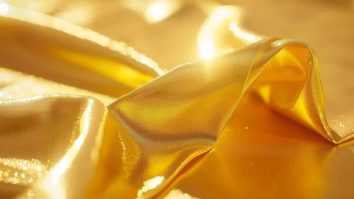 Luxurious Gold Fabric Texture for Projects