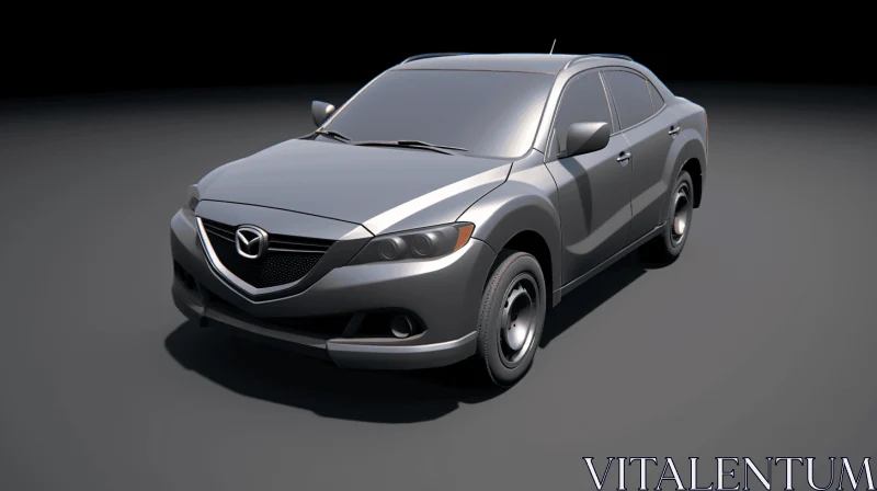 Captivating Mazda CX7 2011 3D Image | ZBrush | Adox Silvermax AI Image