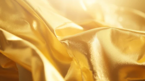 Luxurious Gold Silk Fabric Texture for Design Projects
