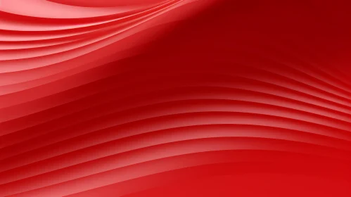 Red Gradient Wave Background
