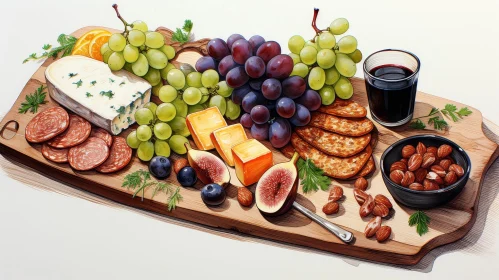 Exquisite Food Still Life Display