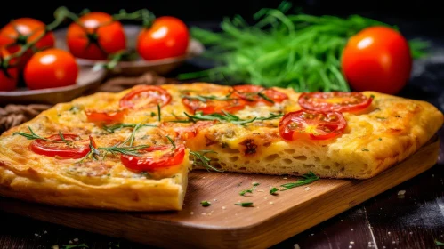Delicious Focaccia with Cherry Tomatoes and Rosemary