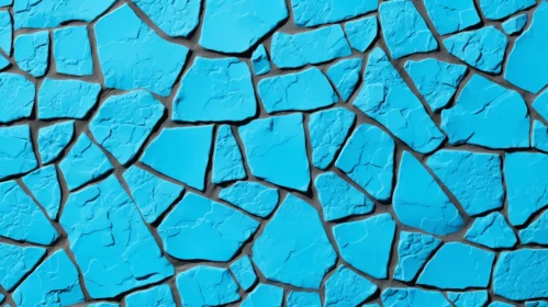 Blue Stone Wall Texture
