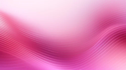 Pink and White Gradient Wave Background