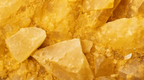 Yellow Sulfur Close-Up Stack