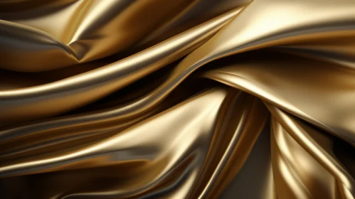 Luxurious Gold Fabric Texture for Background Use