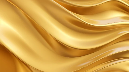 Golden Silk Fabric - Luxurious 3D Texture for Websites and Presentations