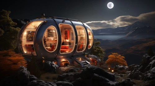 Futuristic Mountain House - Stunning Architecture