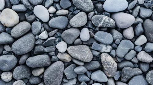 Gray Smooth Stones Texture