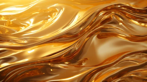 Liquid Gold Texture - Shimmering and Luxurious