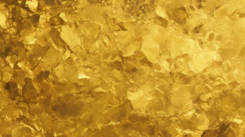 Detailed Gold Nugget Photo on Black Background