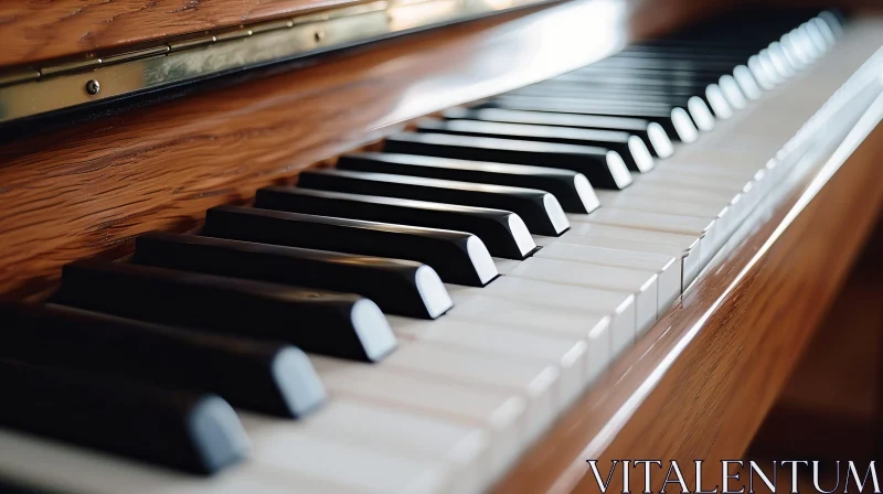 AI ART Intriguing Piano Keys Composition