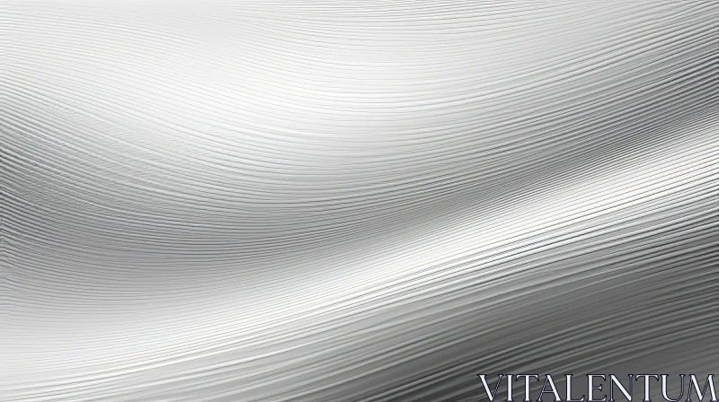 Silver Metal Abstract Texture AI Image