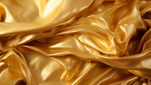 Luxurious Gold Silk Fabric Texture for Websites & Print Ads