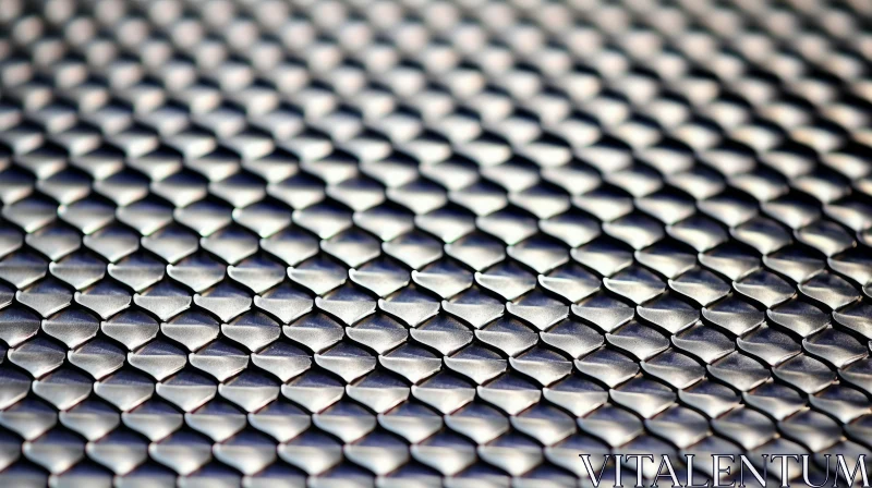 Intriguing Metallic Roof Texture AI Image